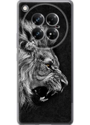 Чехол на infinix zero 40 5g лев из силикона fch_0169400