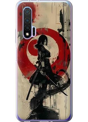 Чехол на huawei nova 6 боевое искусство из силикона fch_0168833