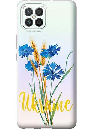Чехол на huawei nova 8 se ukraine из силикона fch_0169086