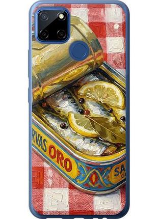 Чехол на realme cxiaomi 12 vintage sardine tin phone из силикона fch_0160366