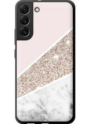 Чехол на samsung galaxy s22 plus пастельный мрамор tpu fch_0169033
