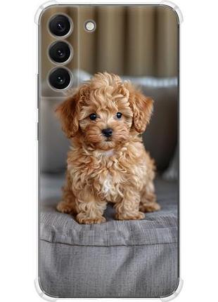Чехол на samsung galaxy s22 plus mini-maltipoo из силикона fch_0169884