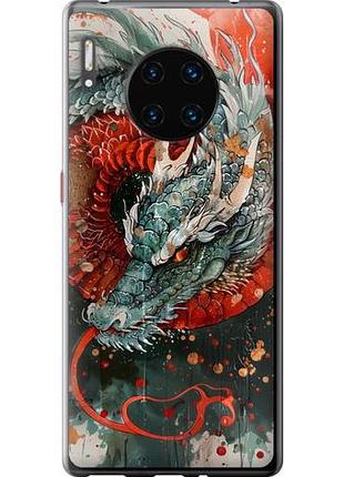 Чехол на huawei mate 30 pro стихия огня из силикона fch_0170572