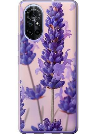 Чехол на huawei nova 8 лаванда из силикона fch_0170375