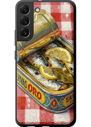 Чехол на samsung galaxy s22 plus vintage sardine tin phone tpu fch_0171249