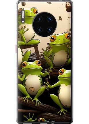 Чехол на huawei mate 30 pro жабки из силикона fch_0171052