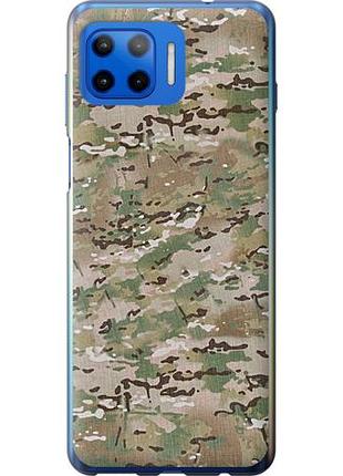 Чехол на motorola moto g plus камуфляж v5 из силикона fch_0169039