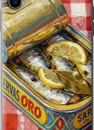 Чехол на iphone xs max vintage sardine tin phone из силикона fch_0160408