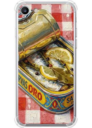 Чехол на iphone 7 vintage sardine tin phone из силикона fch_0160375