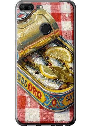 Чехол на huawei honor 9 lite vintage sardine tin phone из пластика fch_0171221