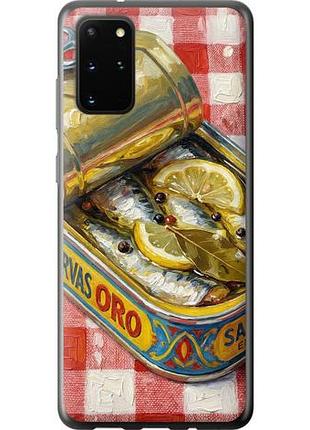 Чехол на samsung galaxy s20 plus vintage sardine tin phone из пластика fch_0148523