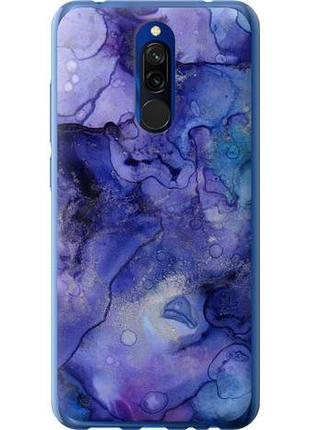 Чехол на xiaomi redmi 8 мрамор 7 из силикона fch_0068527
