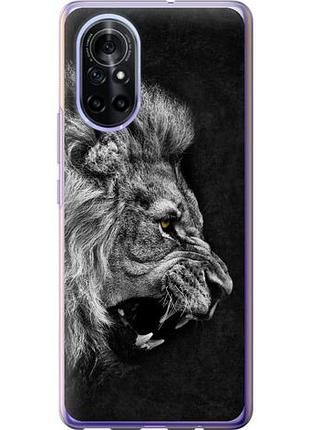 Чехол на huawei nova 8 лев из силикона fch_0169386