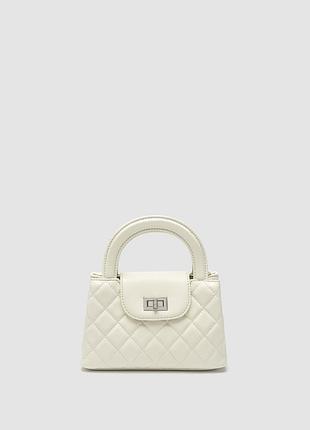 🤍 bellune bag cream/silver