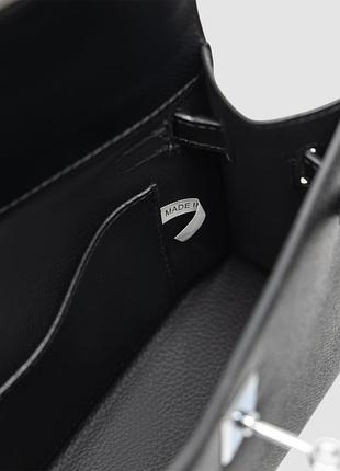 🤍 évora bag black/silver 4