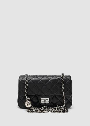 🤍 perline bag black/silver