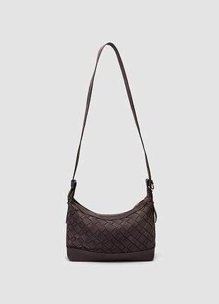 🤍 terrelle suede bag chocolate/gold 3