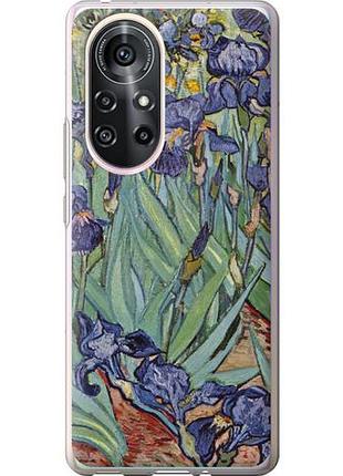 Чехол на huawei nova 8 pro винсент ван гог. ирисы из силикона fch_0169463