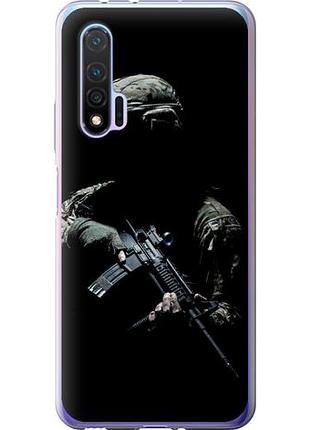 Чехол на huawei nova 6 защитник v3 из силикона fch_0168630
