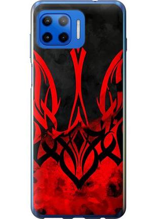Чехол на motorola moto g plus герб украины из силикона fch_0168535