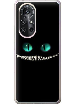 Чехол на huawei nova 8 pro чеширский кот из силикона fch_0168784