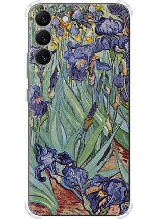 Чехол на samsung galaxy s22 plus винсент ван гог. ирисы из силикона fch_0169483