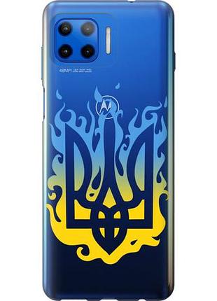 Чехол на motorola moto g plus герб из силикона fch_0168964