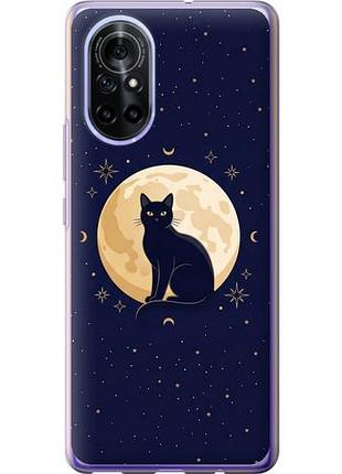 Чехол на huawei nova 8 cute cat celestial/witchy из силикона fch_0169888