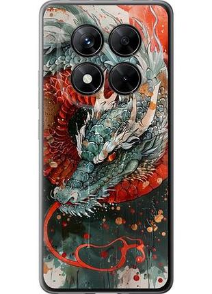 Чехол на xiaomi redmi note 14 pro 5g стихия огня из силикона fch_0170629