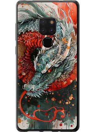 Чехол на huawei mate 20 стихия огня из пластика fch_0170574