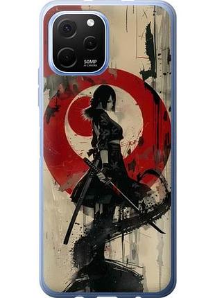 Чехол на huawei nova y61 боевое искусство из силикона fch_0168844