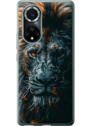 Чехол на huawei nova 9 pro лев в сумерках из силикона fch_0171258