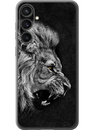 Чехол на samsung galaxy s23 fe лев из силикона fch_0169394