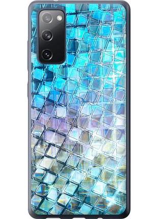 Чехол на samsung galaxy s20 fe g780f переливающаяся чешуя из силикона fch_0049824