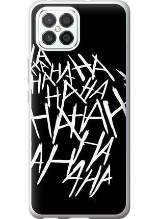 Чехол на huawei nova 8 se joker hahaha из силикона fch_0169187