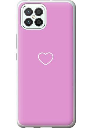 Чехол на huawei nova 8 se сердце 2 из силикона fch_0168886