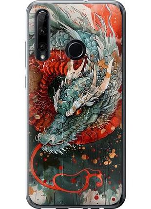 Чехол на huawei honor 10i стихия огня из силикона fch_0170565