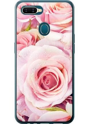 Чехол на oppo axiaomi 12 розы из силикона fch_0170703