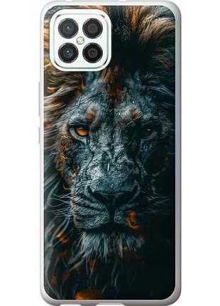 Чехол на huawei nova 8 se лев в сумерках из силикона fch_0171256