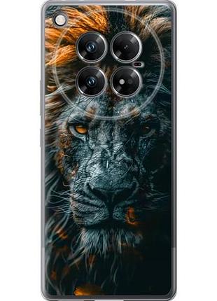 Чехол на infinix zero 40 5g лев в сумерках из силикона fch_0171269
