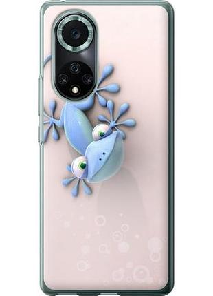 Чехол на huawei nova 9 pro геккончик из силикона fch_0168810