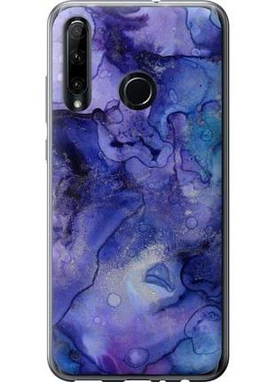 Чехол на huawei honor 10i мрамор 7 из силикона fch_0171677