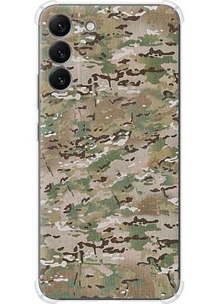 Чехол на samsung galaxy s22 plus камуфляж v5 из силикона fch_0169057