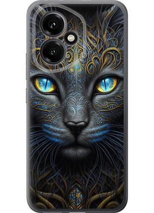 Чехол на huawei honor 400 5g кошка из силикона fch_0169222