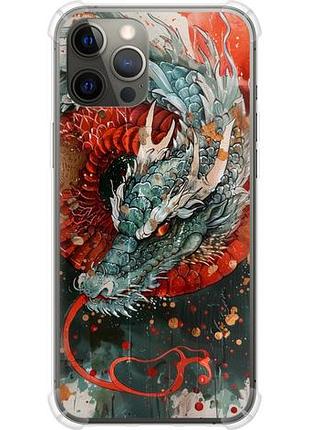 Чехол на iphone 12 pro max стихия огня из силикона fch_0170663