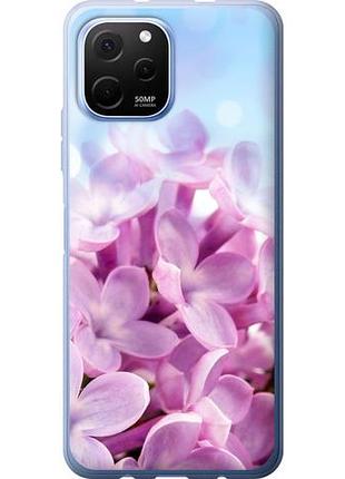 Чехол на huawei nova y61 сирень из силикона fch_0170460