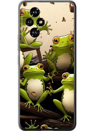 Чехол на huawei honor 200 жабки из силикона fch_0171143