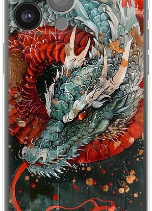 Чехол на iphone 13 pro max стихия огня из силикона fch_0170606