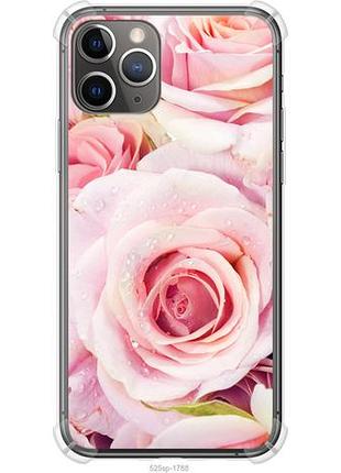 Чехол на iphone 11 pro розы из силикона fch_0170831
