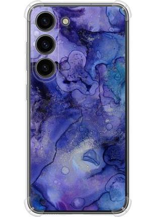 Чехол на samsung galaxy s23 мрамор 7 из силикона fch_0171705
